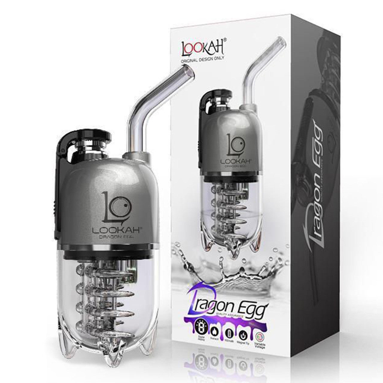 Lookah - Dragon Egg 950mAh Mini Vaporizer Kit - SWED Lookah - Dragon Egg 950mAh Mini Vaporizer Kit - SWED